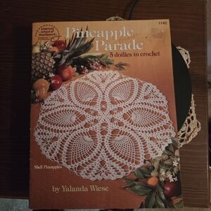 Pineapple Parade Crochet Doily Pattern Book